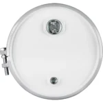 10 Gallon Steel Drum, UN Rated, Cover w/Bolt Ring, 2″ & 3/4″ Fittings - Image 2