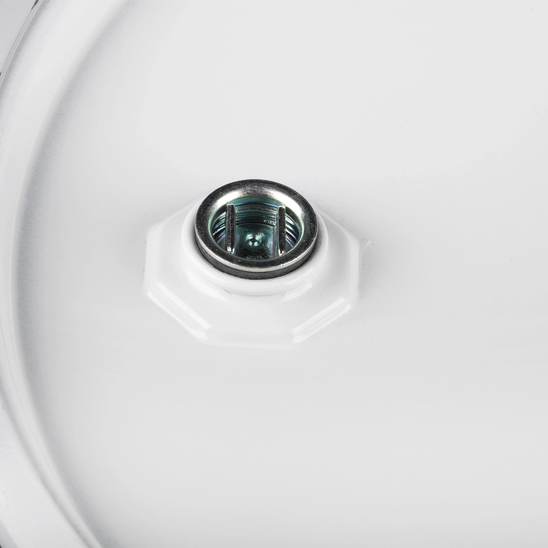 10 Gallon Steel Drum, UN Rated, Cover w/Bolt Ring, 2″ & 3/4″ Fittings - Image 3