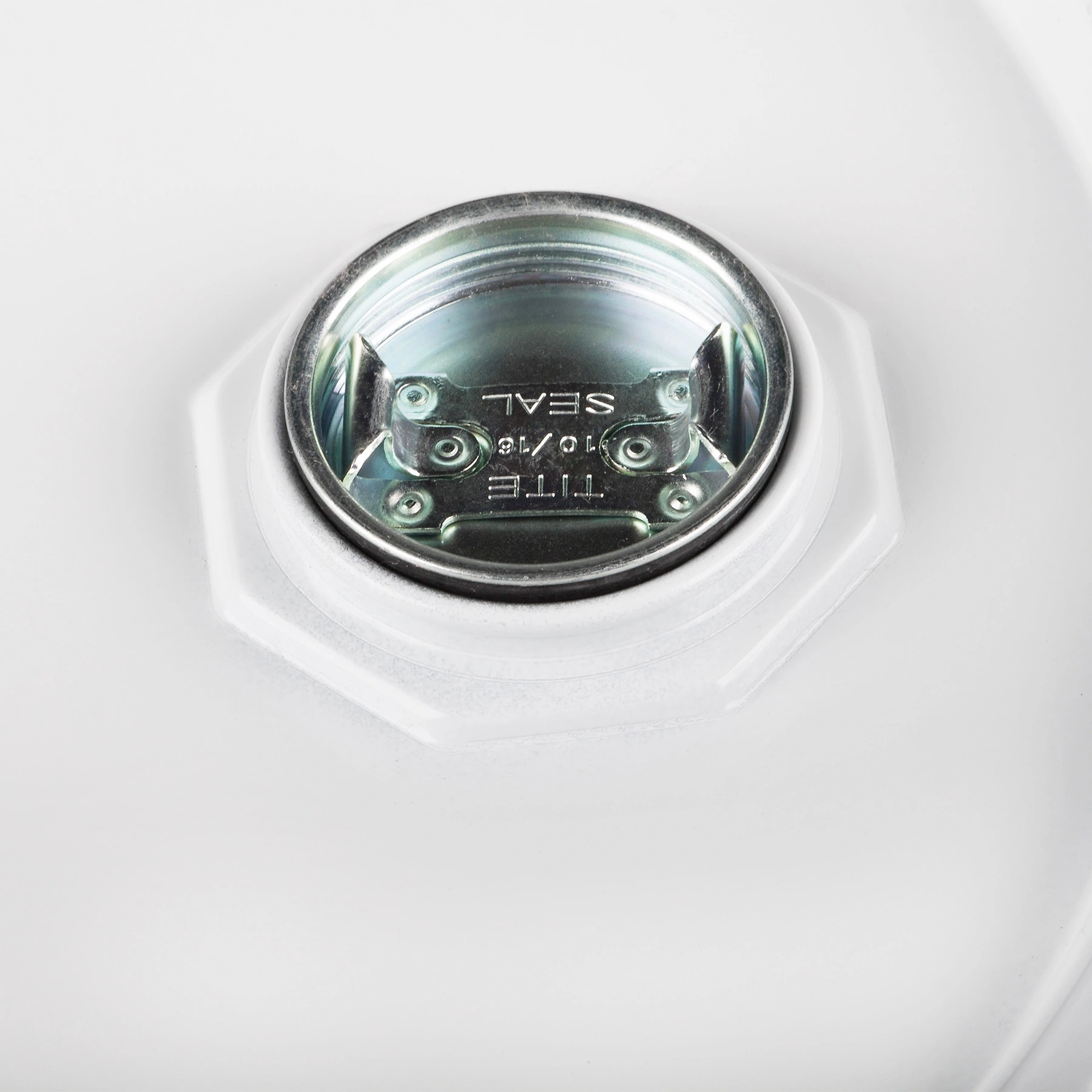 10 Gallon Steel Drum, UN Rated, Cover w/Bolt Ring, 2″ & 3/4″ Fittings - Image 4