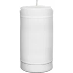 15 Gallon White Tight Head Plastic Drum, UN Rated, 2″ & 3/4″ Fittings - Image 2