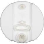 15 Gallon White Tight Head Plastic Drum, UN Rated, 2″ & 3/4″ Fittings - Image 3