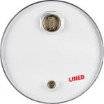 16 Gallon Tight Head Steel Drum, UN Rated, 2″ & 3/4″ Fittings, Lined - Image 2