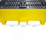 2 Drum Spill Pallet With Removable Grid – 240 Litre - Image 4