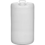 20 Gallon Natural Tight Head Plastic Drum, UN Rated, 2″ NPS & 2″ Buttress Fittings