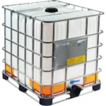 275 Gallon IBC Tote, Anti-Static, New, UN Rated, 2″ Camlock Valve, Composite Pallet