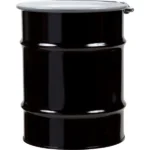 10 Gallon Steel Drum, UN Rated, Cover w/Bolt Ring