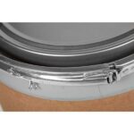 10 Gallon Fiber Drum, UN Rated, Steel Cover w/ Lever Lock Ring - Image 3