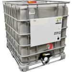 275 Gallon Gray IBC Tote, Rebottled, UV Protection, UN Rated, 2″ Camlock Valve, Various Pallet Styles