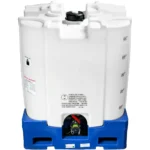 275 Gallon Plastic IBC Tote, UN Rated, 2″ Camlock Valve w/Gasket - Image 2