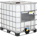 275 Gallon IBC Tote, New, UN Rated, 2″ NPT Valve, Composite Pallet