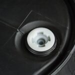 30 Gallon Black Tight Head Plastic Drum, UN Rated, 2″ NPS & 2″ Buttress Fittings - Image 3