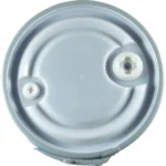 30 Gallon Blue Plastic Drum, UN Rated, 2″ & 3/4″ Fittings - Image 2