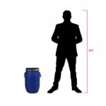 30 Litre Open Head Plastic Drum – Pack of 36 - Image 3