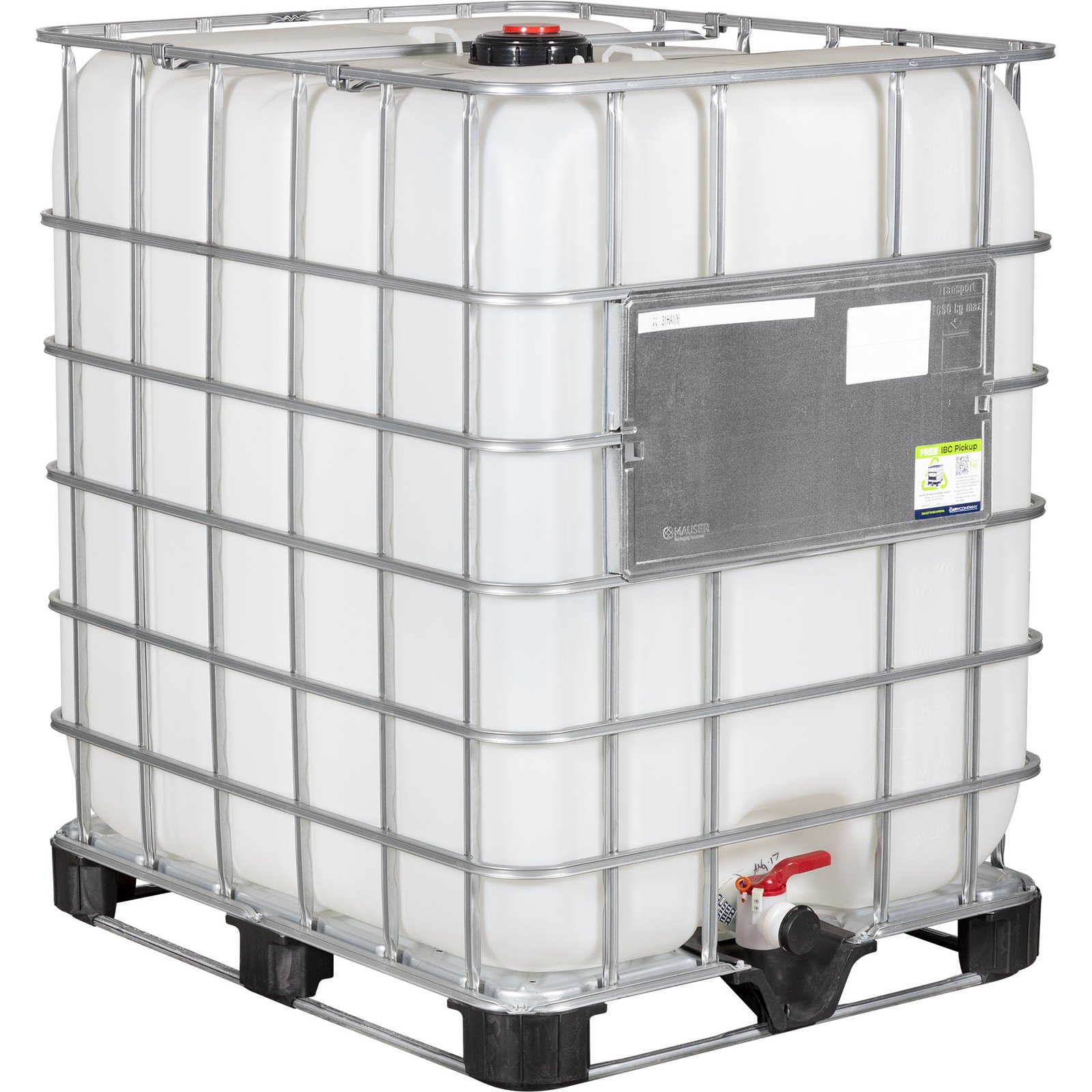 330gal-ibc-tote_un-rated_2in-camlock-valve_composite-pallet_26wn3c_1.jpg 330 Gallon IBC Tote, New, UN Rated, 2″ Camlock Valve, Composite Pallet - Image 1