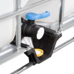 330 Gallon IBC Tote, New, UN Rated, 2″ NPT Valve, Composite Pallet - Image 4