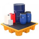 4 Drum Stackable Spill Pallet – 280 Litre