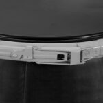 55 Gallon Black Plastic Drum, Cover wLever Lock Ring, Reconditioned, UN Rated, Various Styles - Image 5