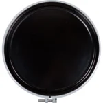 55 Gallon Steel Drum, Black, UN Rated, Lined, 20GA, Cover w/Bolt Ring - Image 2