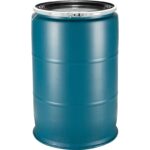 55 Gallon Plastic Drum, Reconditioned, Various Colors & Covers, UN Rated