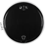 55 Gallon Steel Drum, Black, UN Rated, Unlined, 20GA, Cover w/Bolt Ring, 2″ & 3/4″ Fittings - Image 2