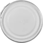 57 Gallon Blue Plastic Drum, UN Rated, Cover w/Lever Lock Ring - Image 2