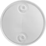 55 Gallon Natural Tight Head Plastic Drum, UN Rated, 2″ NPS & 2″ Buttress Fittings - Image 2