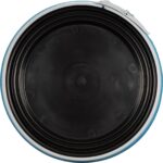 77 Gallon Blue Plastic Drum, Cover w/Lever Lock Ring Closure - Image 2