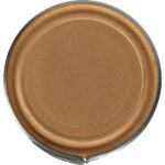 17.5 Gallon (225 lb. Capacity) White Fiber Drum, Fiber Cover w/Lever Lock Ring - Image 3