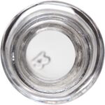 1/2 oz. Clear Boston Round Glass Bottle, 18mm 18-400 - Image 2