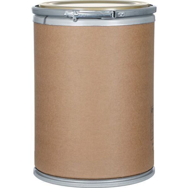 13 Gallon Fiber Drum, Steel Cover w/Lever Lock Ring