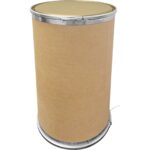 58 Gallon Hot Flo Fiber Drum, Steel Cover Top & Bottom