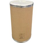 55 Gallon (550 lb. Capacity) Fiber Drum, UN Rated, Steel Cover w/Lever Lock Ring and Liner