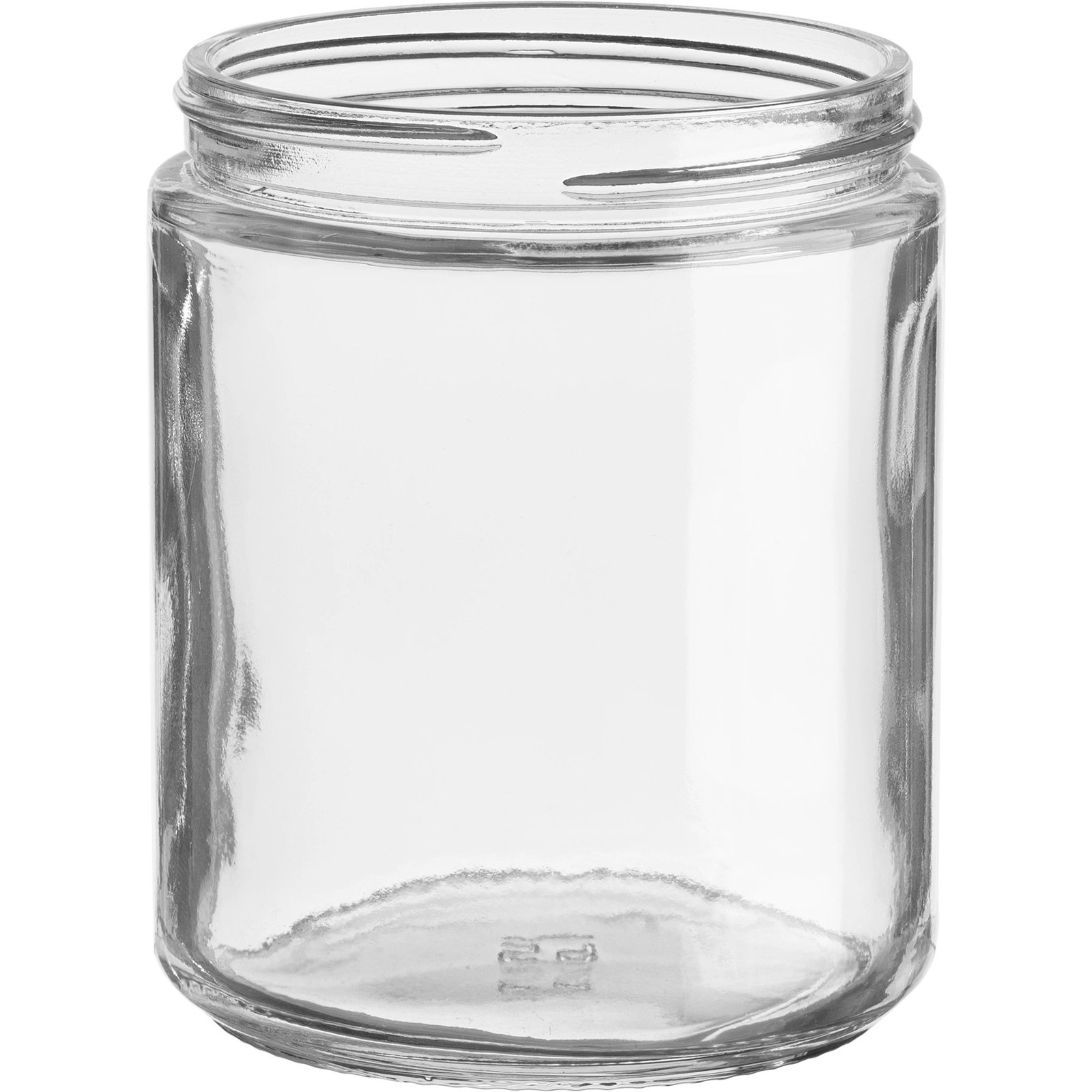Y0.jpg 8 oz. Straight Sided Glass Jar, 70mm 70-400, 24/cs - Image 1