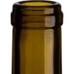 750 ml Antique Green Bordeaux Wine Bottles, Punted Bottom, Cork - Image 2