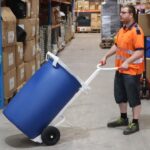 SOLMHA™ 2 Wheeled Drum Trolley – 350kg Capacity - Image 2