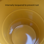 UN Open Head Lacquered Steel Drum – 205 Litre / 45 Gallon - Image 2